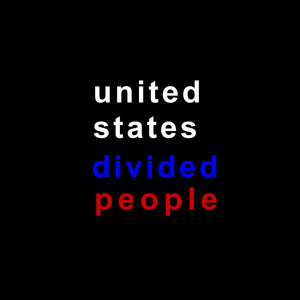 United States - Divided People,   short-sleeve cotton Unisex T-Shirt