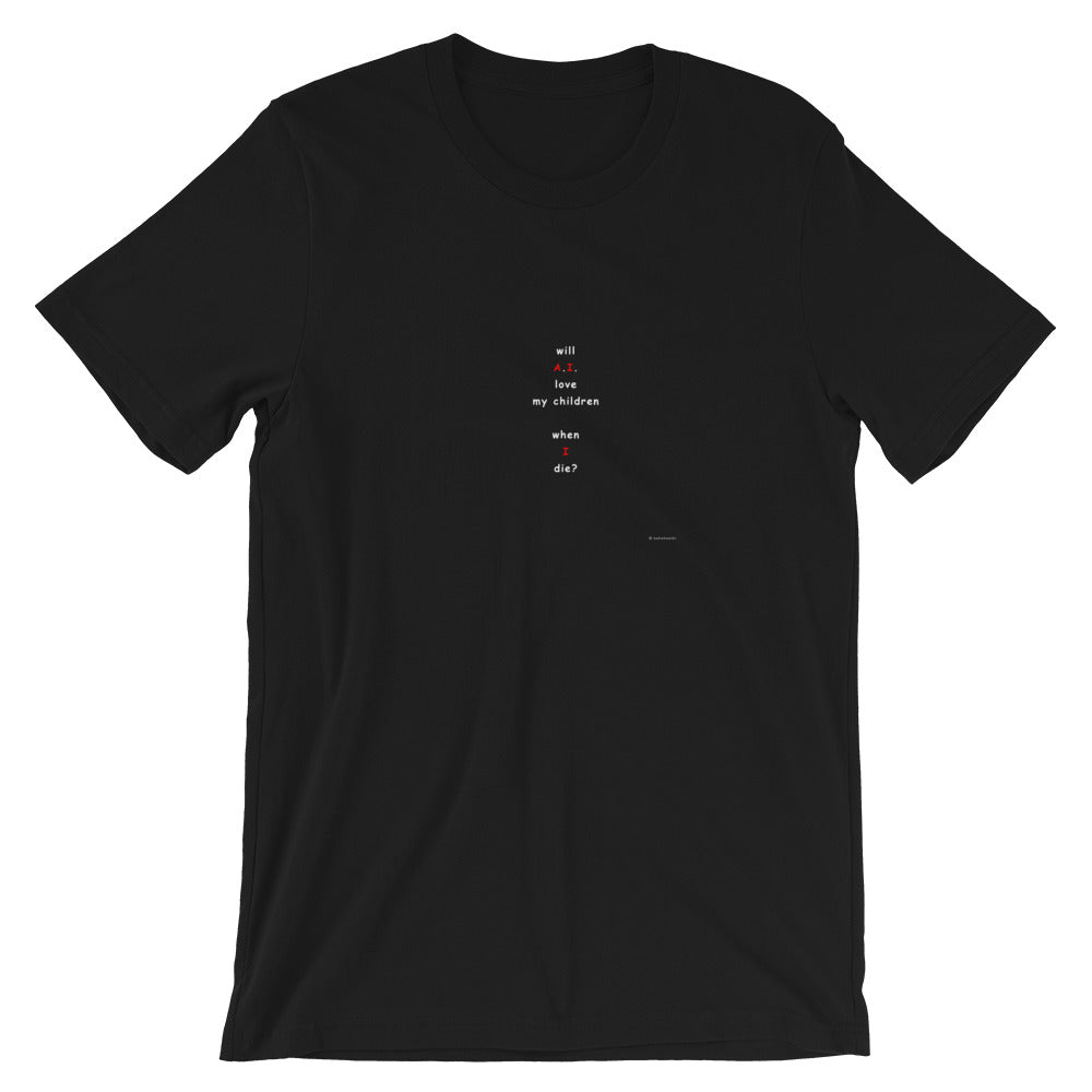 A.I.   short-sleeve cotton Unisex T-Shirt