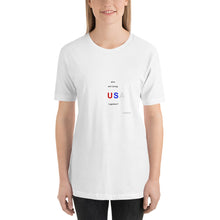 Load image into Gallery viewer, who will bring us together?        white short-sleeve Unisex T-Shirt