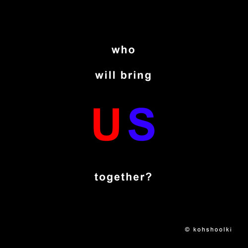 who will bring US together? short-sleeve Unisex T-Shirt